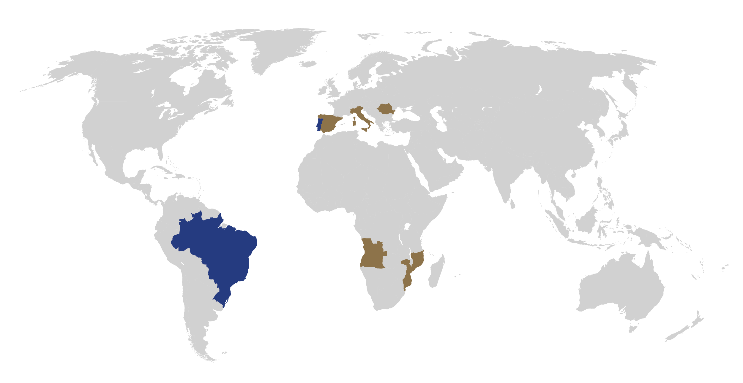 Mapa de localizações Engexpor